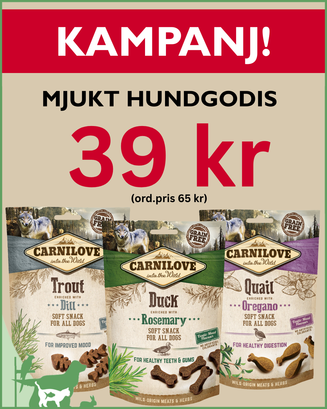 Carnilove soft snack